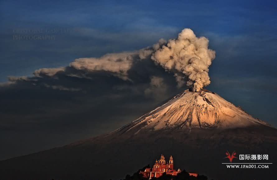 风光纪实：火山变脸