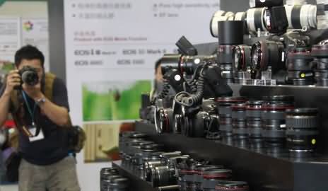 上海国际摄影器材和数码影像展览会开幕