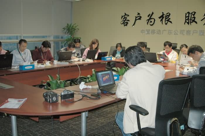 IPA中国移动广东公司企业摄影培训开课