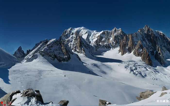 创世界纪录 70D拍摄3650亿像素雪山写真