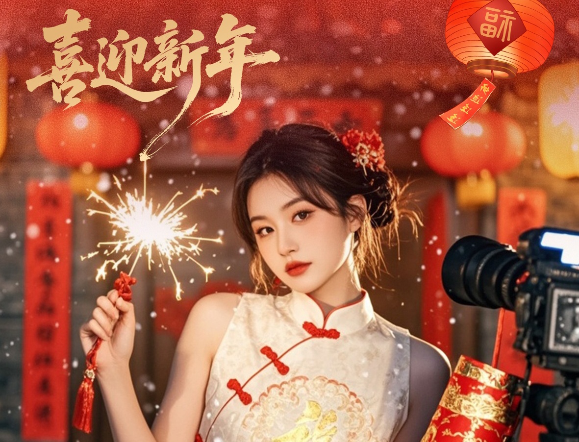 马年新春启新程，国际摄影模特大赛向摄影师与佳丽们拜年啦！