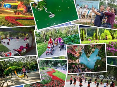 广州“天河公园;定格最美时光”万元摄影大奖候领