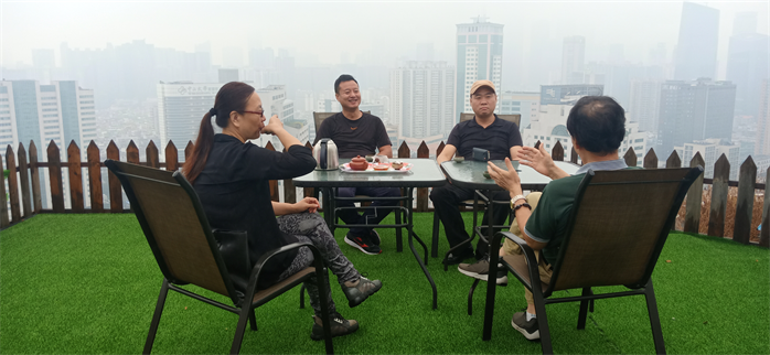 广州明晓信息咨询有限公司领导莅临协会就新疆文化项目开发考察合作