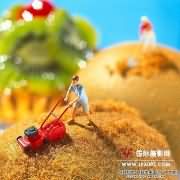 摄影师用微距摄影展现美食艺术之趣
