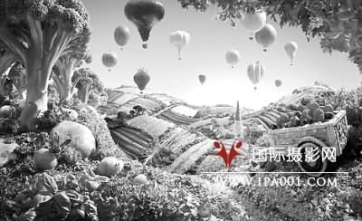 科技时代_英国摄影师创作美食画卷