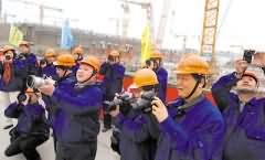 世博工程建设摄影开拍活动举行