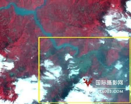 日本卫星观测到北川震后地质破坏情况(组图)